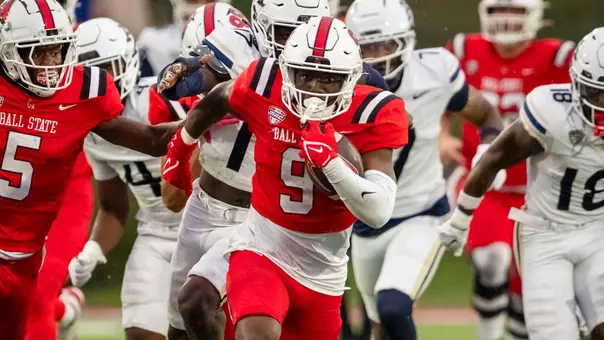 Qua Ashley running vs. Akron