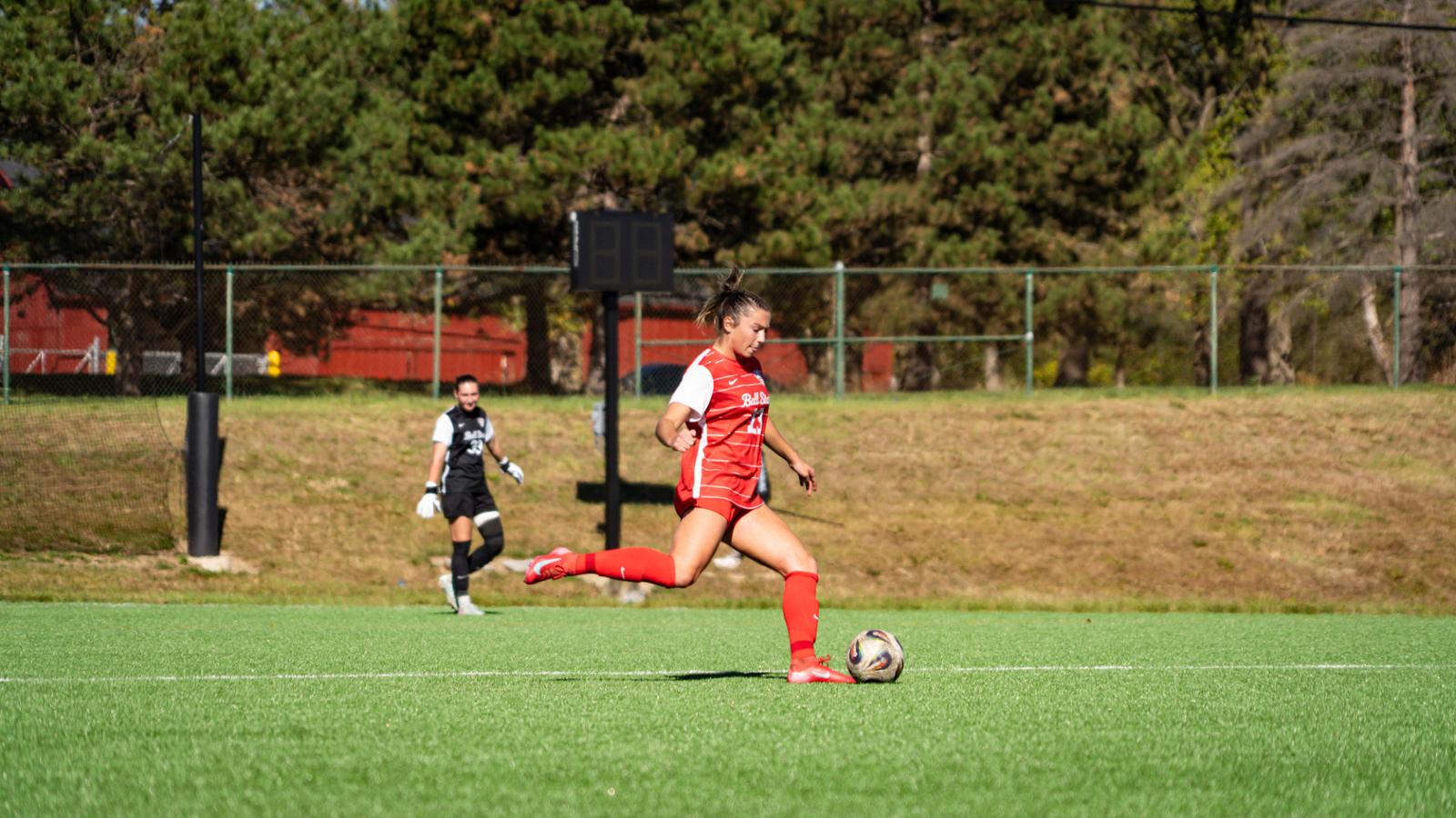 Soccer Rides Early Second Half Goal to Win at Eastern Michigan – Ball State University Athletics Soccer Rides Early Second Half Goal to Win at Eastern Michigan – Ball State University Athletics