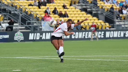 Delaney Caldwell at MAC Tourney