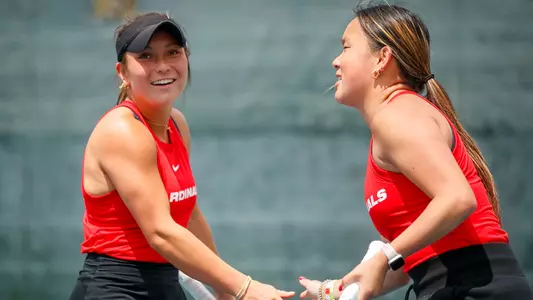 Sarah and Izzy Doubles Pic