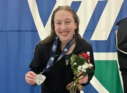 Payton Kelly Silver Medal 200 Freestyle 2025 MAC Championships