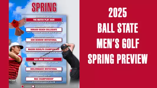 2025 Men's Golf Spring Preview