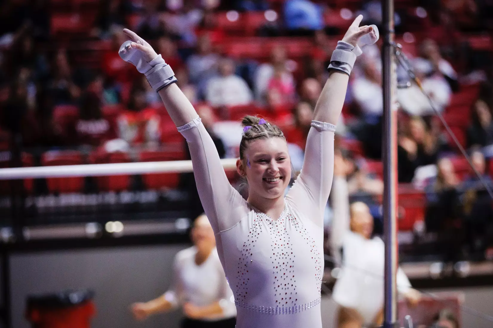 Ball State Gymnastics vs Central Michigan on Feb 9, 2025.