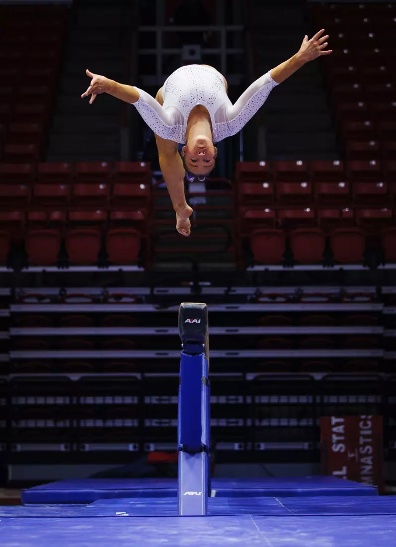 Ball State Gymnastics vs Central Michigan on Feb 9, 2025.