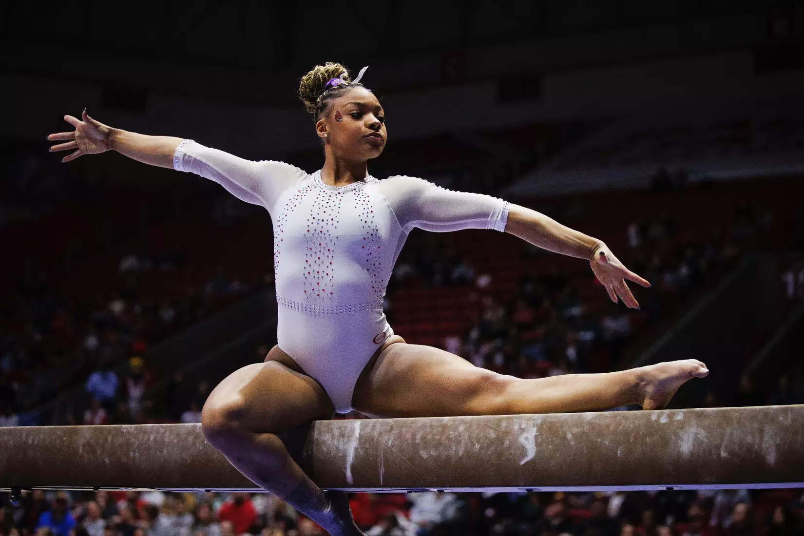 Ball State Gymnastics vs Central Michigan on Feb 9, 2025.