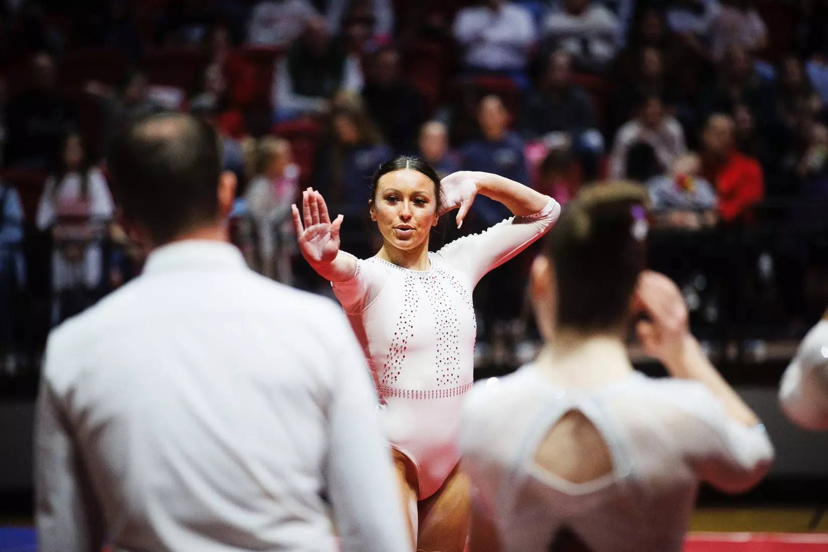 Ball State Gymnastics vs Central Michigan on Feb 9, 2025.