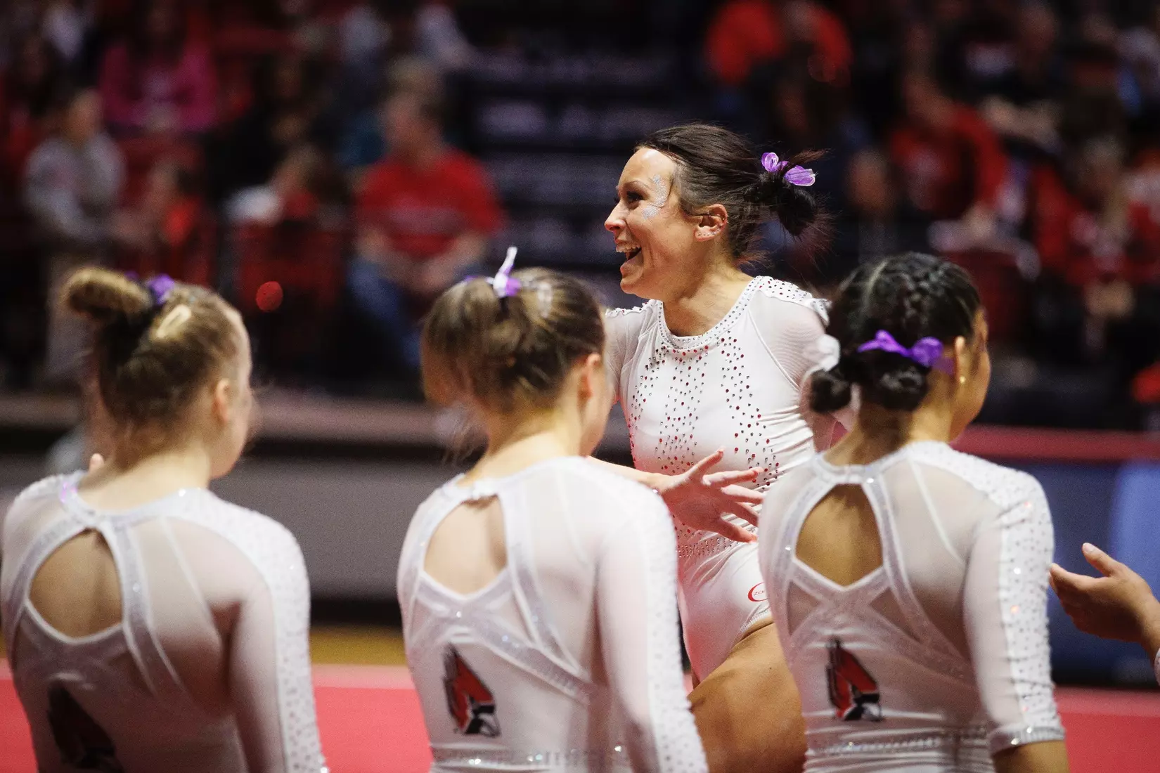Ball State Gymnastics vs Central Michigan on Feb 9, 2025.