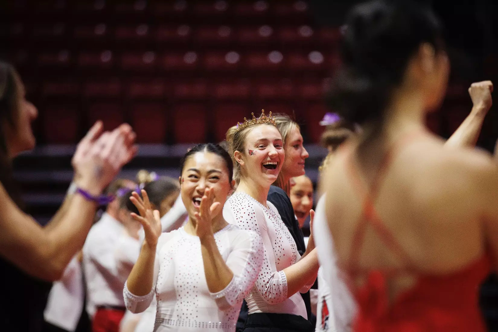 Ball State Gymnastics vs Central Michigan on Feb 9, 2025.