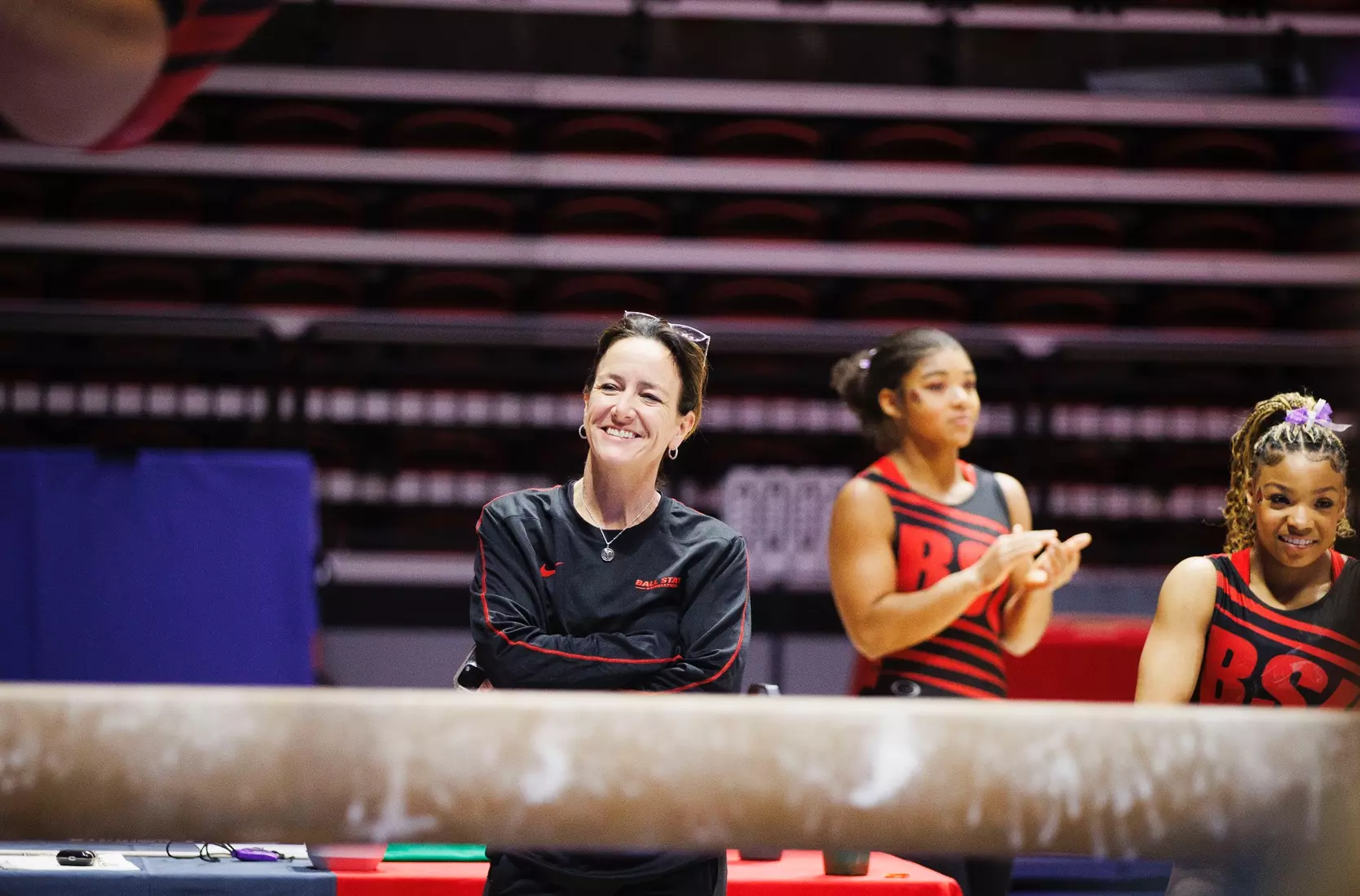 Ball State Gymnastics vs Central Michigan on Feb 9, 2025.