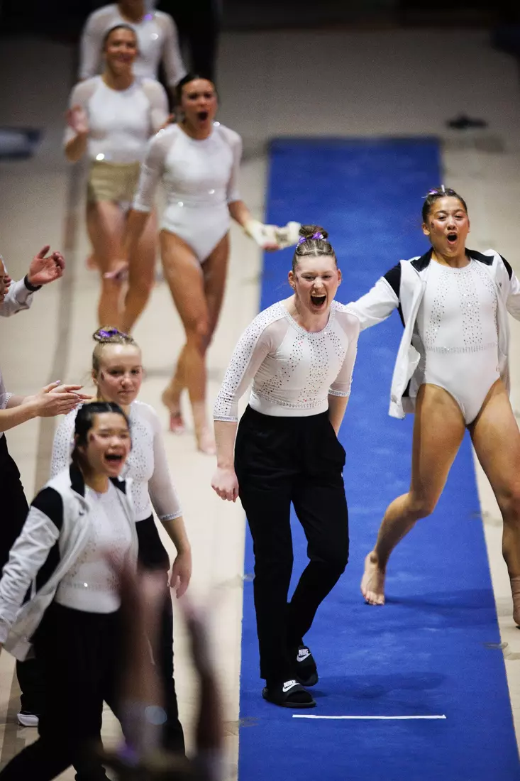 Ball State Gymnastics vs Central Michigan on Feb 9, 2025.