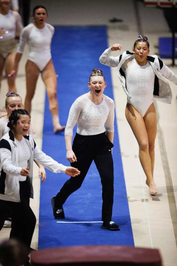 Ball State Gymnastics vs Central Michigan on Feb 9, 2025.
