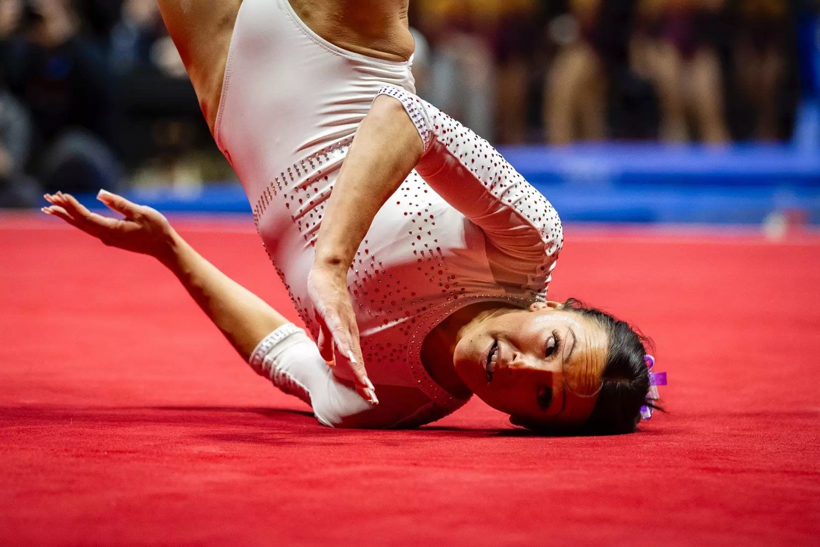Ball State Gymnastics vs Central Michigan on Feb 9, 2025. Photo by Samantha Blankenship/Ball State University.