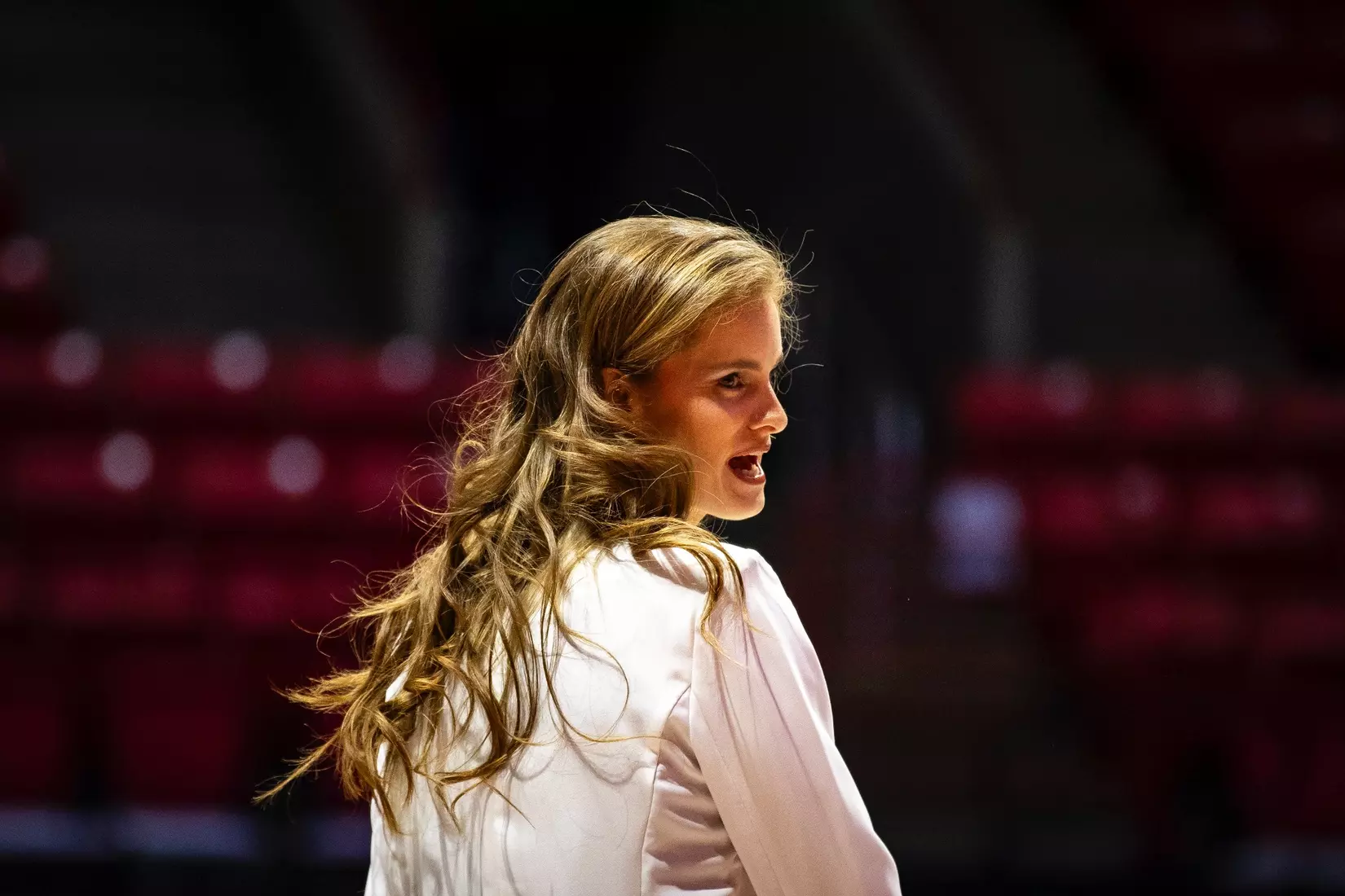 Ball State Gymnastics vs Central Michigan on Feb 9, 2025. Photo by Samantha Blankenship/Ball State University.