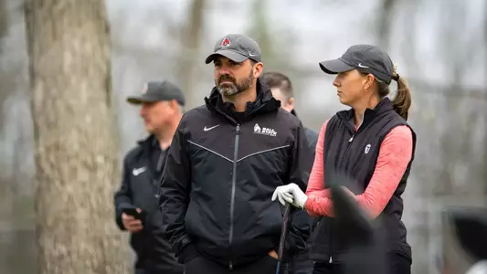MC-74717 Women’s Golf MAC Championship at the Delaware Country Club on Apr 20, 2025. Photo by Samantha Blankenship/Ball State University.
