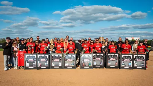 2025 Ball State Softball Senior Day