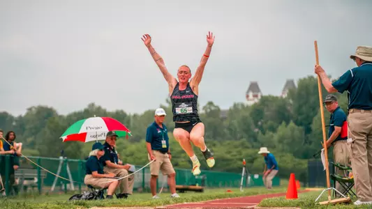 Kenli Nettles at 2025 MAC Outdoor Track Championships