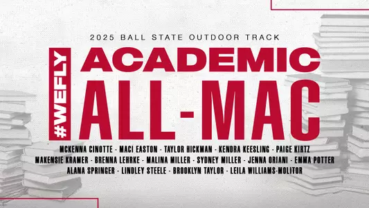 2025 Outdoor Track Academic All-MAC