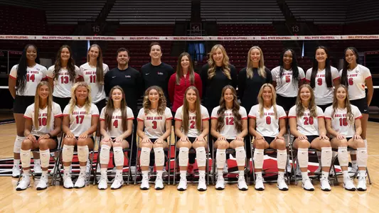 2025 Ball State Women's Volleyball Team
