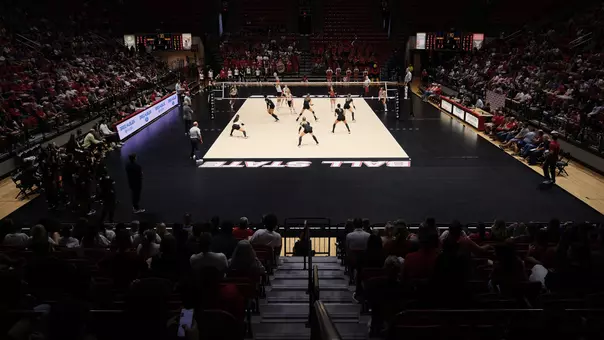 Women's Volleyball vs. No. 11 Purdue - Crowd Shot