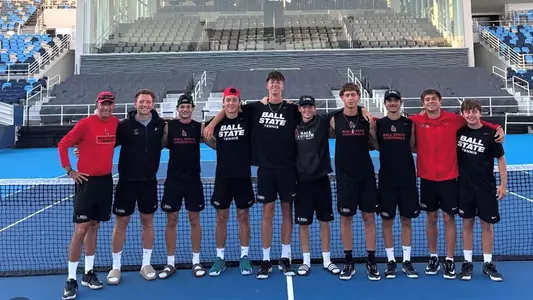 Men's Tennis Fall Tourney Team Photo