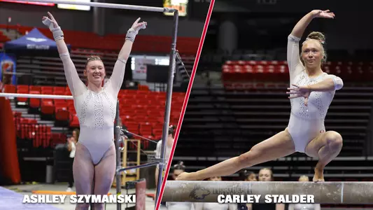 Ashley Szymanski and Carley Stalder sweep MAC Weekly Awards