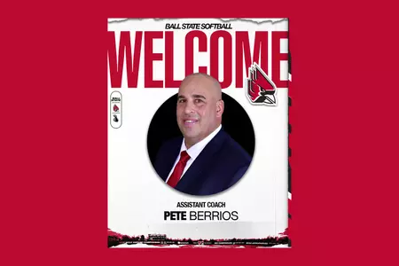 Ball State softball welcomes assistant coach Pete Berrios to the staff.