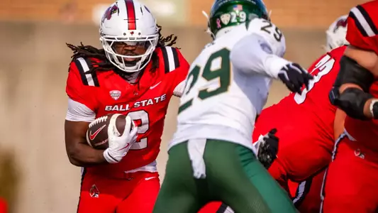 26_MC-83925 - Ball State Football hosts Sacramento State on Oct 24, 2026. Photo by Samantha (Blankenship) Ellis/Ball State University.