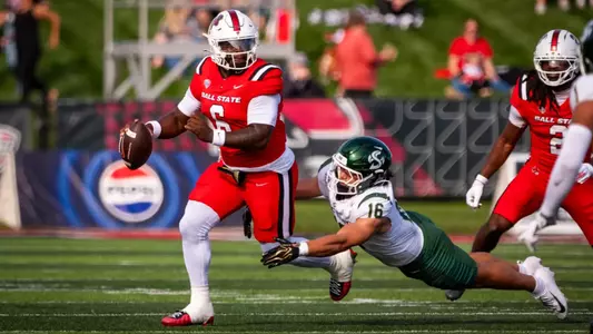 26_MC-83925 - Ball State Football hosts Sacramento State on Oct 24, 2026. Photo by Samantha (Blankenship) Ellis/Ball State University.
