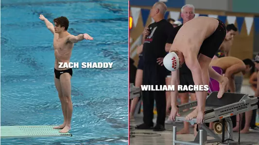 Zach Shaddy and William Raches MVC Weekly Awards