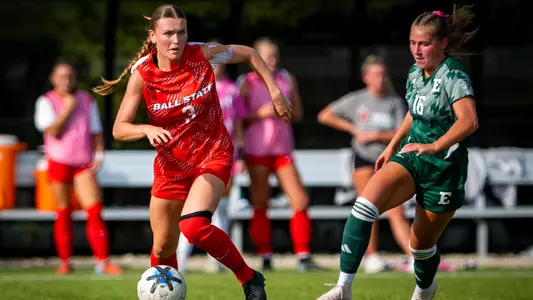 26_MC-83920 - Ball State Soccer hosts Eastern Michigan on Oct 1, 2026. Photo by Samantha (Blankenship) Ellis/Ball State University.