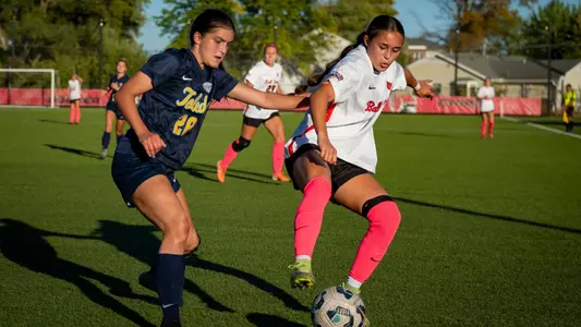 Ball State Soccer vs Toledo on Oct. 16, 2025. Photo by Samantha Blankenship/Ball State University.