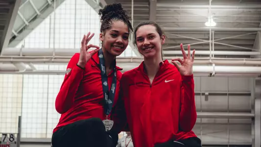 Nina Garner and Malina Miller - MAC Indoor Championships