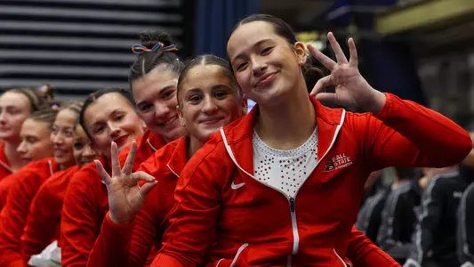 Ball State Gymnastics Team at Pitt