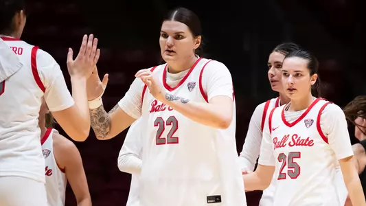 Tess Towers high five