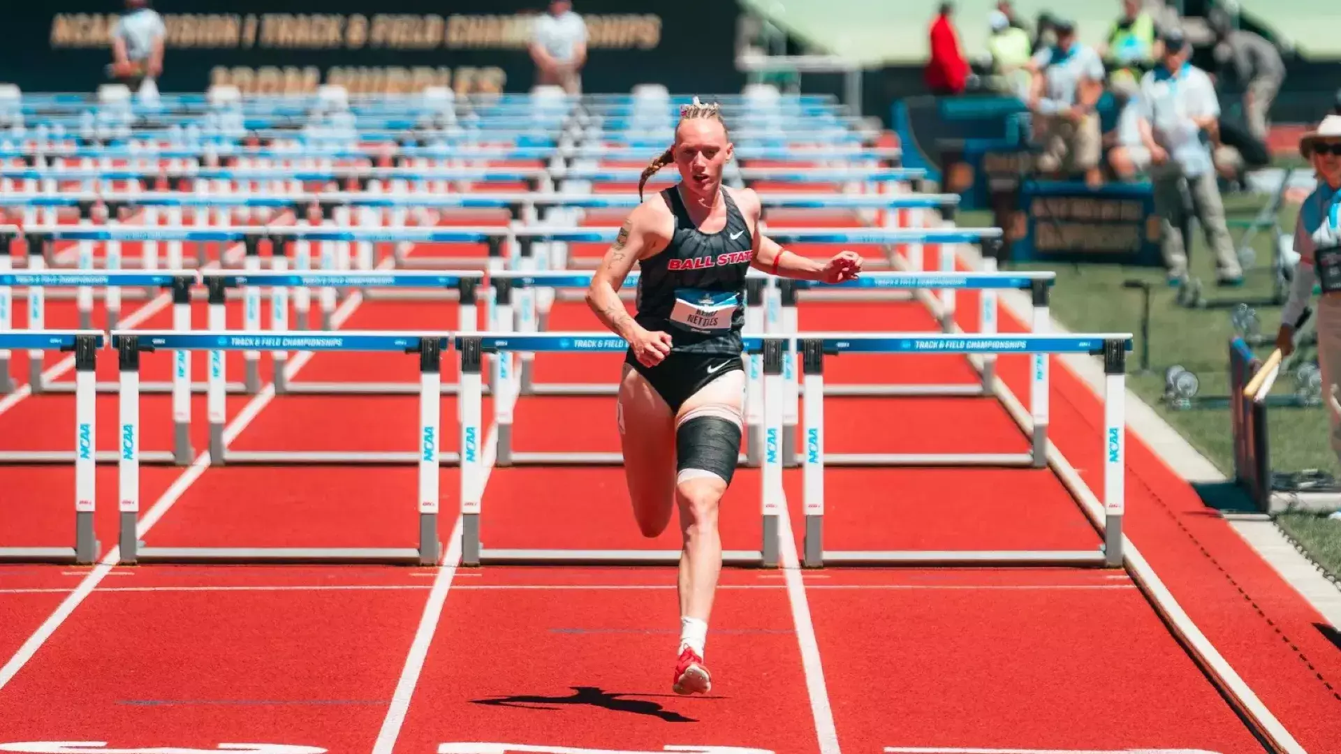 Kenli Nettles on Day I of 2026 Heptathlon Finals