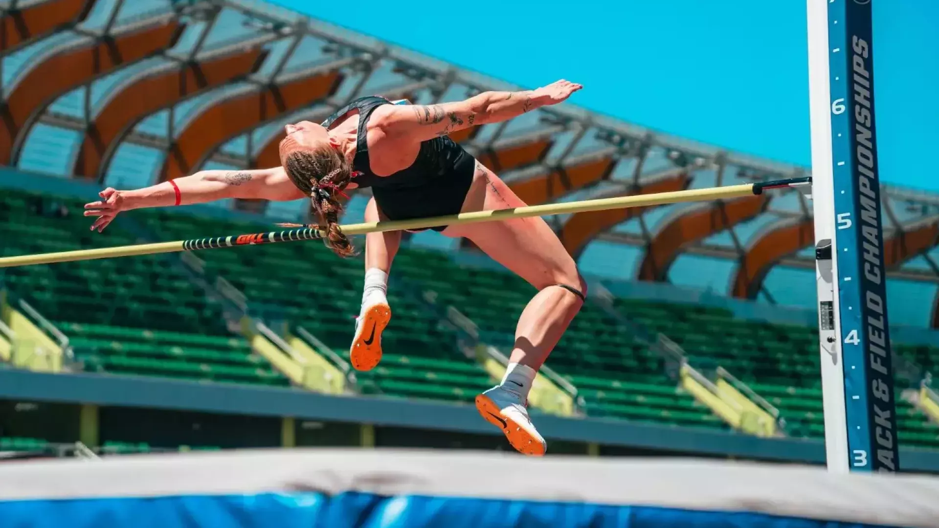 Kenli Nettles on Day I of 2026 Heptathlon Finals