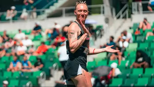 Kenli Nettles on Day I of 2026 Heptathlon Finals