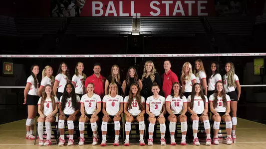 2026 Ball State Women's Volleyball Team Photo
