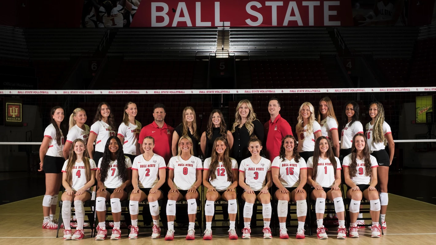 2026 Ball State Women's Volleyball Team Photo