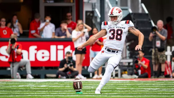 Brody Boehm kickoff at Ohio State