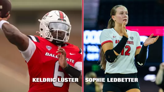 Luster and Ledbetter: MAC Scholar-Athletes of the Week