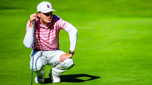 Luke Johnston on the opening day of the Earl Yestingsmeier Invitational at the Delaware Country Club