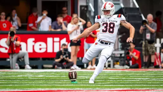 26_MC-84066 - Ball State Football plays Ohio State on Sep 5, 2026. Photo by Samantha (Blankenship) Ellis/Ball State University.