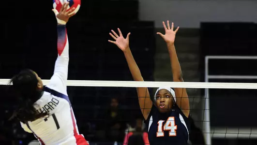 Volleyball Triumphs Over Howard in Five Sets
