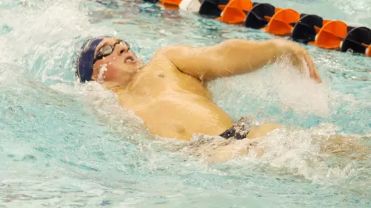 Men's Swimming Posts 165-91 Win at George Washington