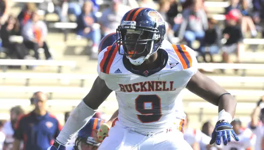 Oyekoya Finds Ways to Help Bucknell Football and Community