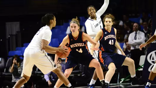 Women's Basketball Challenged, Falls to No. 15/14 Penn State
