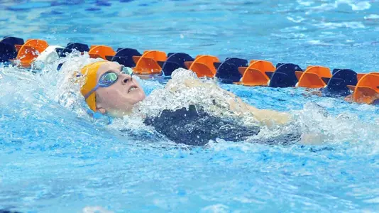 Levendoski Sets Backstroke Record to Highlight Day One of Bucknell Invitational