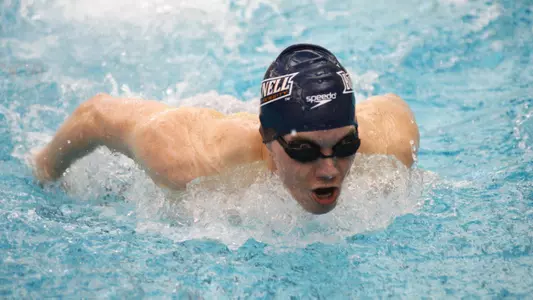 Men's Swimming & Diving Sweeps American, Lafayette and Navy