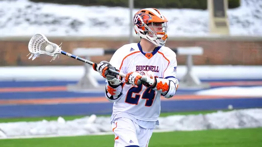 No. 15 Bucknell Upsets Second-Ranked Cornell, 9-8, in Comeback on the Road